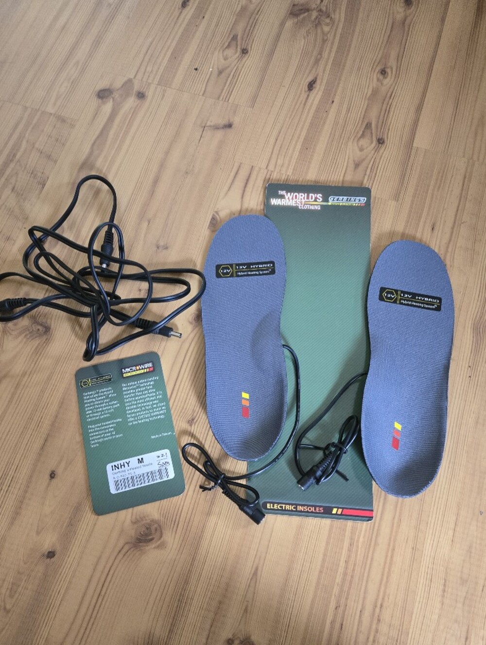 Gerbings Heated Electric Insoles - NEW - Medium (7/8 M - 8/9 W)
